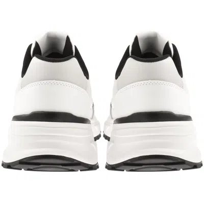 Calvin Klein Hike Runner Mesh Trainers White In Multi