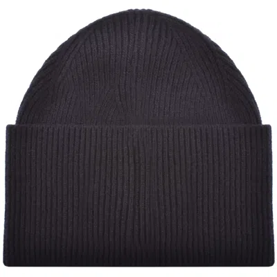 Hugo Boss Hugo Xaff 6 Beanie Hat Navy In Blue