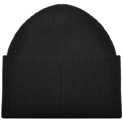Hugo Boss Hugo Xaff 6 Beanie Hat Black In Black