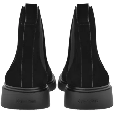 Calvin Klein Chelsea Boots Triple Black In Black