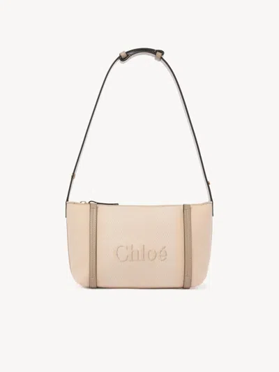 Chloé "carry" Shoulder Bag In Neutral