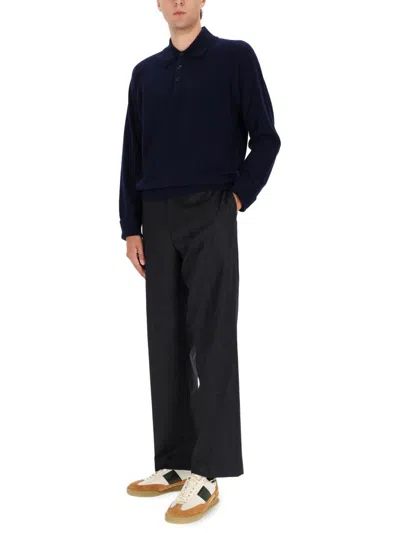 Paul Smith Wool Pants In Black