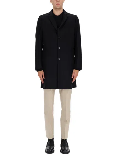 Ps By Paul Smith Ps Paul Smith Wool Coat In Black