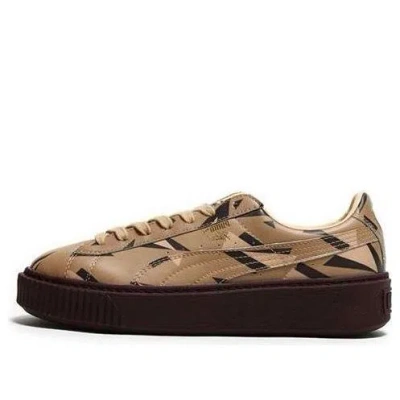 Puma (wmns)  Naturel X Platform 'cheetah' In Brown