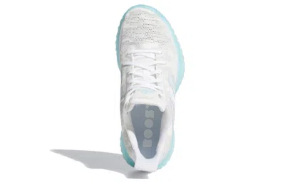 Adidas Originals (wmns) Adidas Fitboost Trainer 'white Sky Tint' In Multi