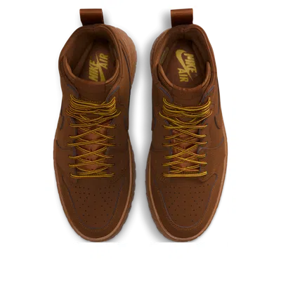 Air Jordan (wmns)  1 High Brooklyn 'light British Tan' In Brown