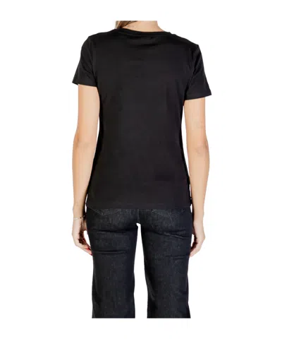 Guess Short-sleeved T-shirt In Black