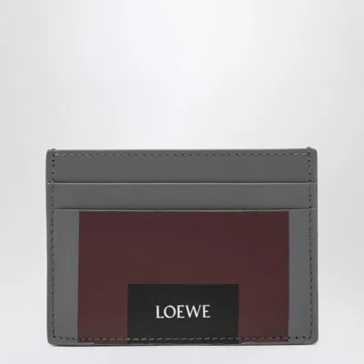 Loewe Leather Credit Card Holder In Multi