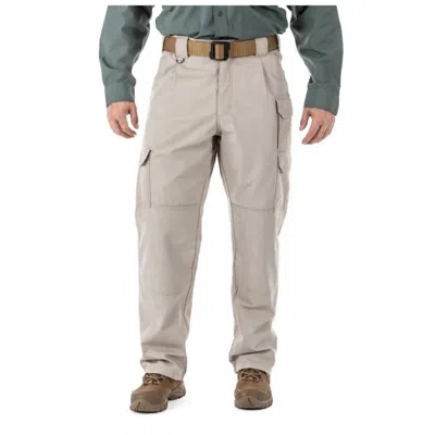 5.11 Men's Regular Fit Cotton Canvas Cargo Pant In Khaki In Black