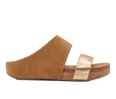 Volatile Campfire Two-strap Sandal In Green