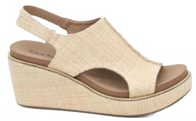 Corkys Footwear Women's Carley Raffia All Sandal In Natural In Neutral