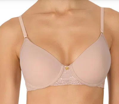 Natori Bliss Perfection Contour Underwire Bra In Rose Beige In Multi