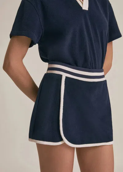 Favorite Daughter The Beach Skort In Navy In Blue