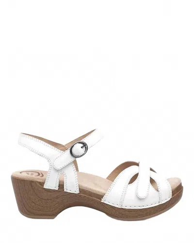 Dansko Women's Season Sandal In White In White