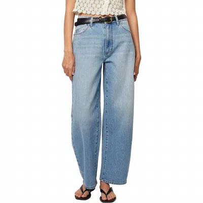 Rolla's Gigi Barrel Jeans In Dove In Blue