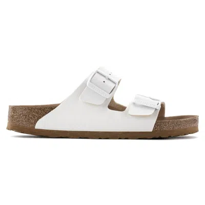 Birkenstock Women's Vegan Arizona Sandal In White In White