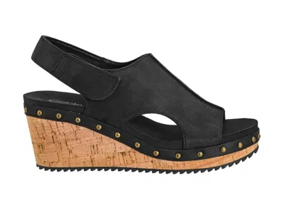 Corkys Footwear Women's For Keeps Wedge In Black In Black