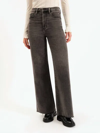 Daze Far Out High Rise Jeans In Milky Way In Black