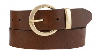 Amsterdam Heritage Gail Belt In Walnut In Brown
