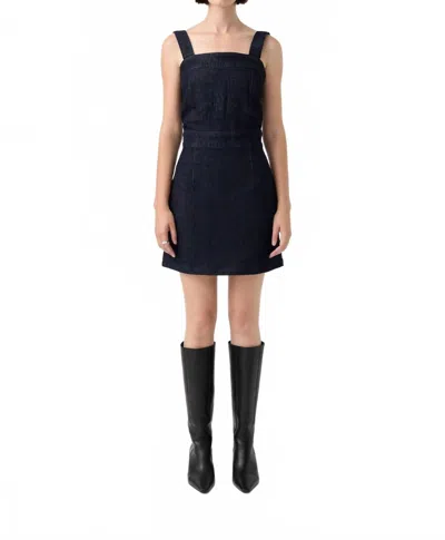 Outland Denim Maple Dress In Rinse In Blue