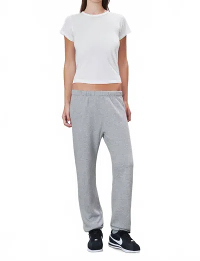 Éterne Classic Sweatpant In Heather Grey In Gray