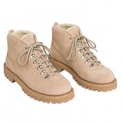 Diemme Women's Tirol Suede Boots In Sand In Neutral