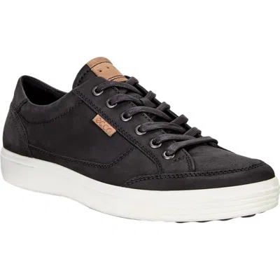 Ecco Soft 7 Leather Sneakers In Multi