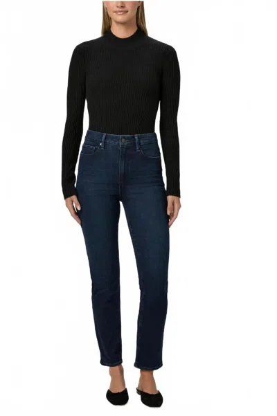 Paige Gemma High Rise Jeans In Bespoke In Blue