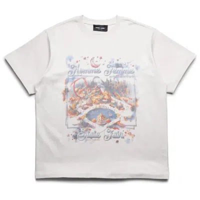 Homme + Femme Men's Carnival Short Sleeve Tee In White In White