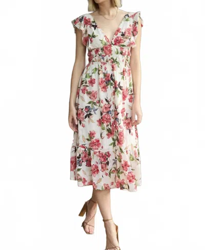 Bishop + Young Santorini Maxi Dress In One Color In Multi