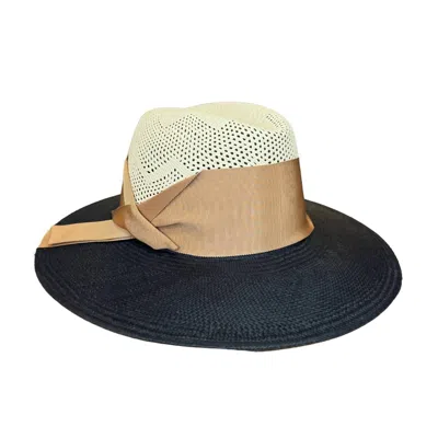 Freya Women's Island Gardenia Hat In Tuxedo/honey In Multi
