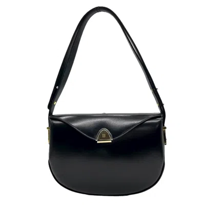Pre-owned Bally Black Leather Handbag Shoulder Bag ()