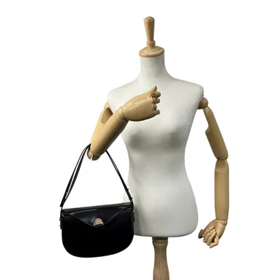Pre-owned Bally Black Leather Handbag Shoulder Bag ()