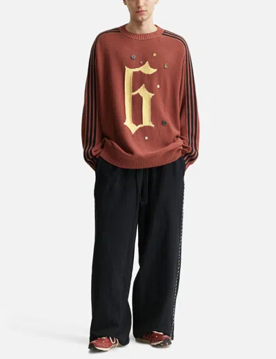 Adidas Originals Suéter Cuello Redondo - Rojo In Brown