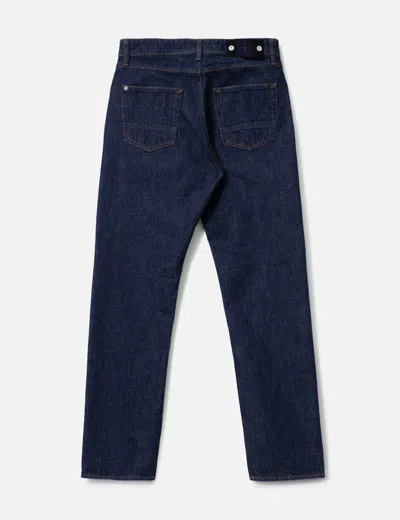 Stone Island Regular-straight-fit Five-pocket Jeans With Rinsed Finish In Blue