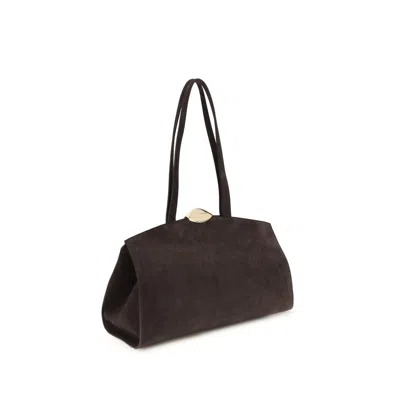 Benedetta Bruzziches Serena Shoulder Bag In Brown