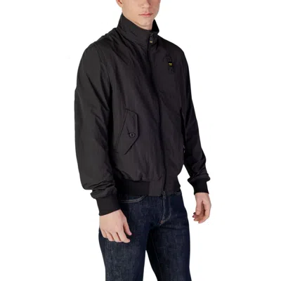 Blauer Black Polyamide Jackets & Coat In Black
