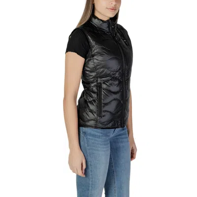 Blauer Black Polyamide Sleveless Women's Jacket In Black