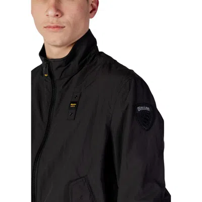 Blauer Black Polyamide Jackets & Coat In Black