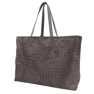 Pre-owned Bottega Veneta Brown Nylon Tote Bag ()