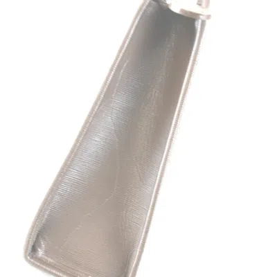 Pre-owned Burberry Beige Canvas Leather Clutch Bag () In Sand