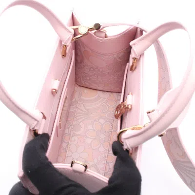 Pre-owned Bvlgari Multi-color Pink Leather Tote Bag ()