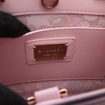 Pre-owned Bvlgari Multi-color Pink Leather Tote Bag ()