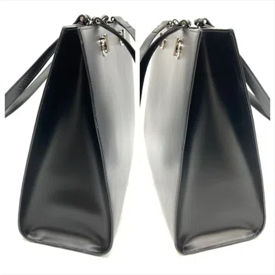 Pre-owned Cartier Black Leather Tote Bag ()
