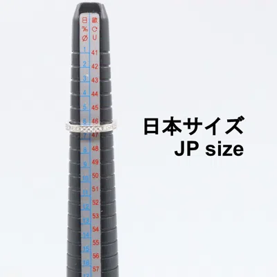 Pre-owned Cartier Clear Platinum 950 Band Ring () In Transparent