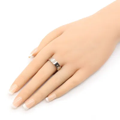 Pre-owned Cartier Love White Gold White Gold (18k) Band Ring ()