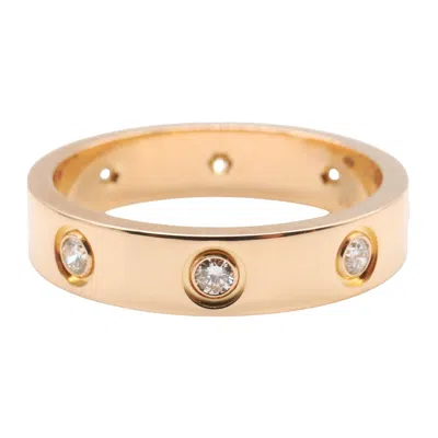 Pre-owned Cartier Pink Band Ring ()