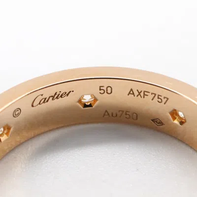 Pre-owned Cartier Pink Band Ring ()