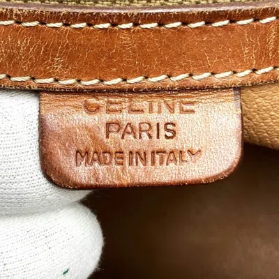 Pre-owned Celine Brown Pvc Leather Tote Bag ()