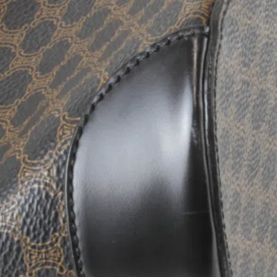 Pre-owned Celine Macadam Brown Pvc Leather Tote Bag ()